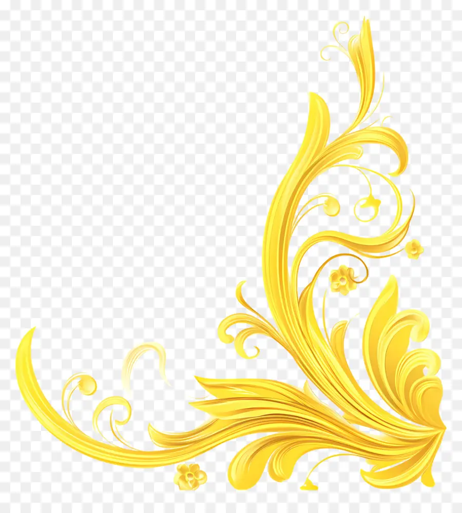 Canto，Florescer Dourado PNG