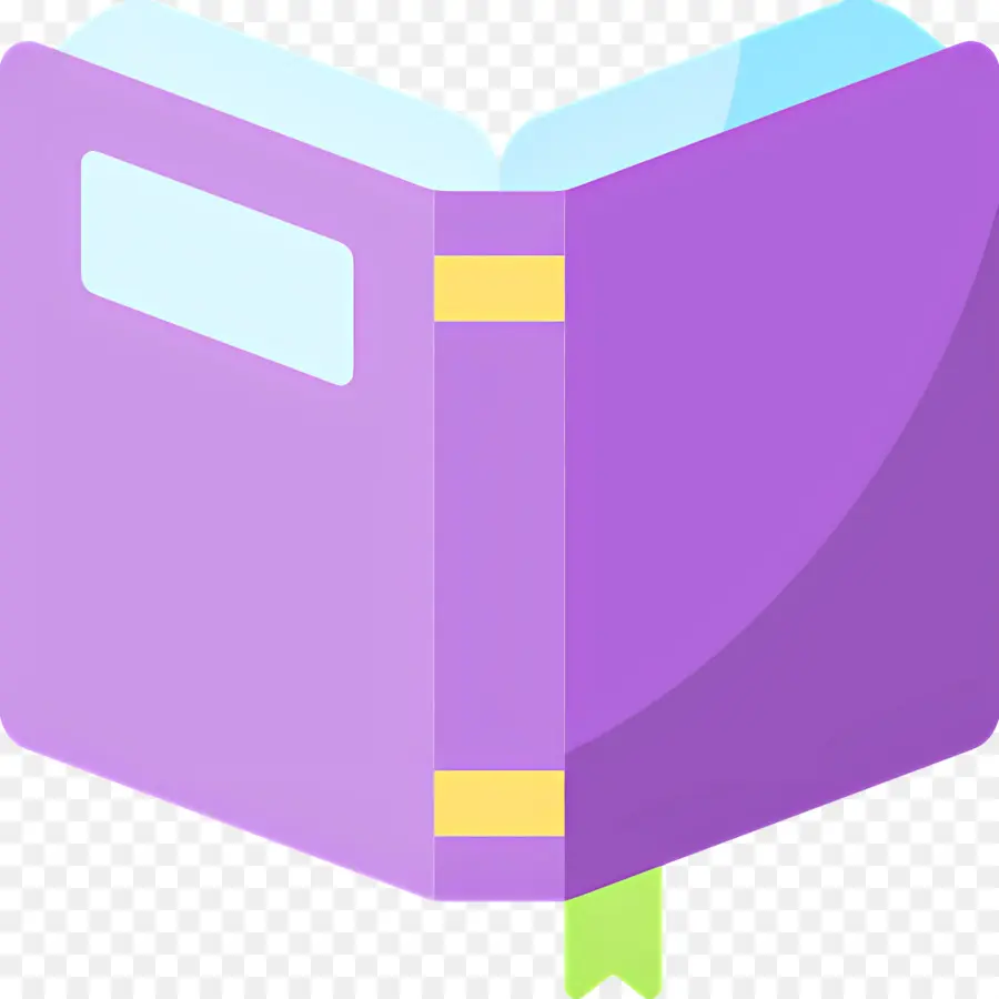 Livro Aberto，Livro Roxo PNG