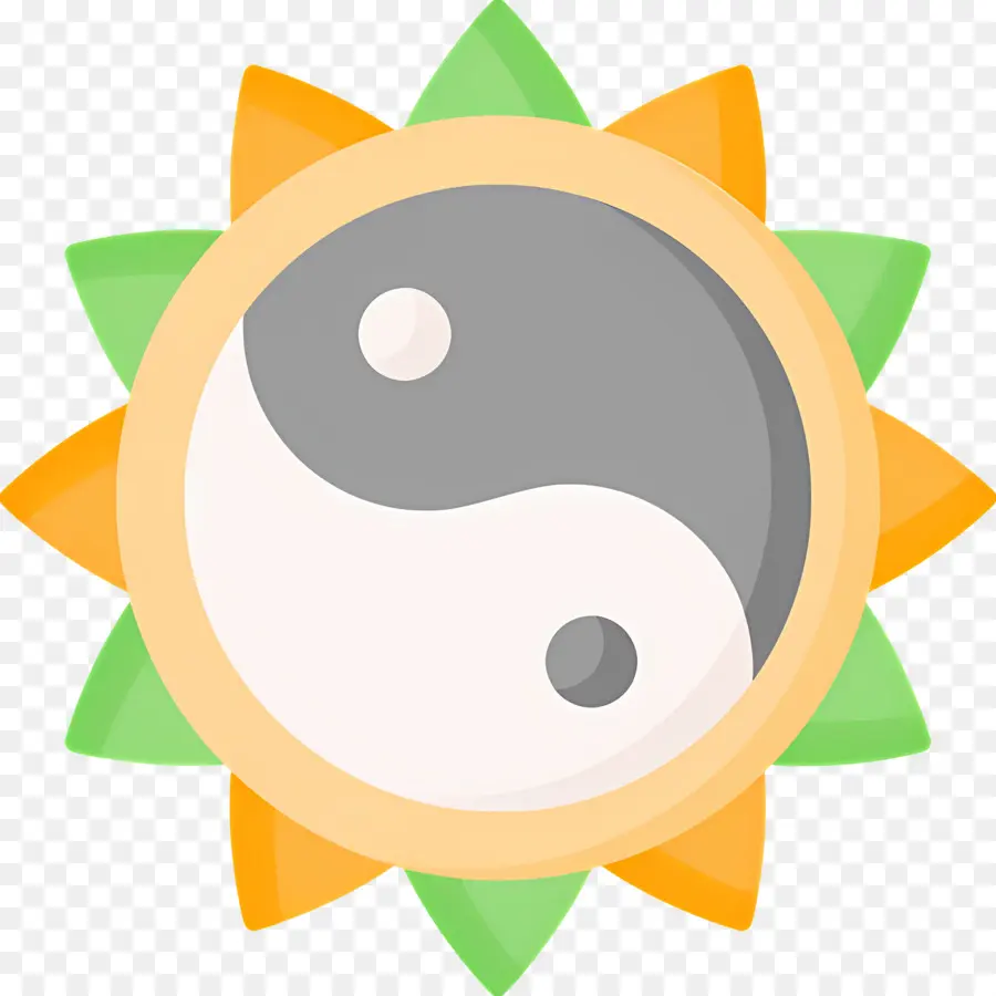 Yin Yang，Símbolo Yin Yang PNG