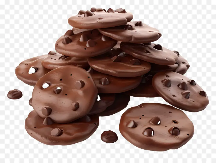 Biscoitos De Chocolate，Biscoitos PNG