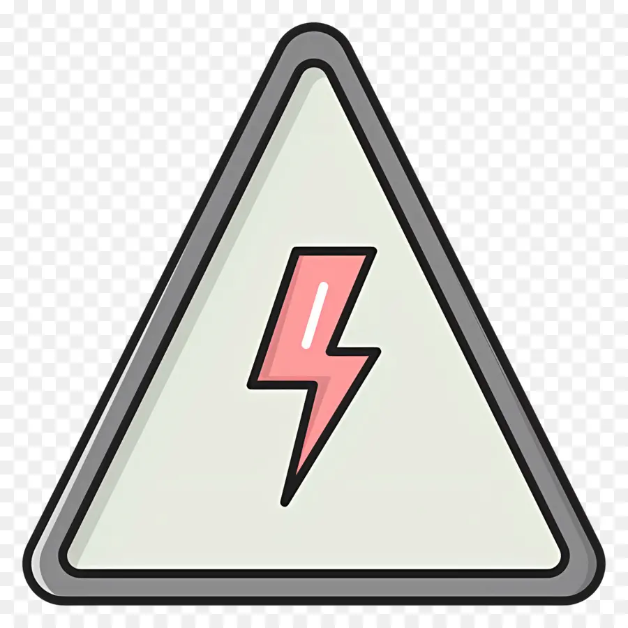 Aviso Elétrico，Relâmpago PNG