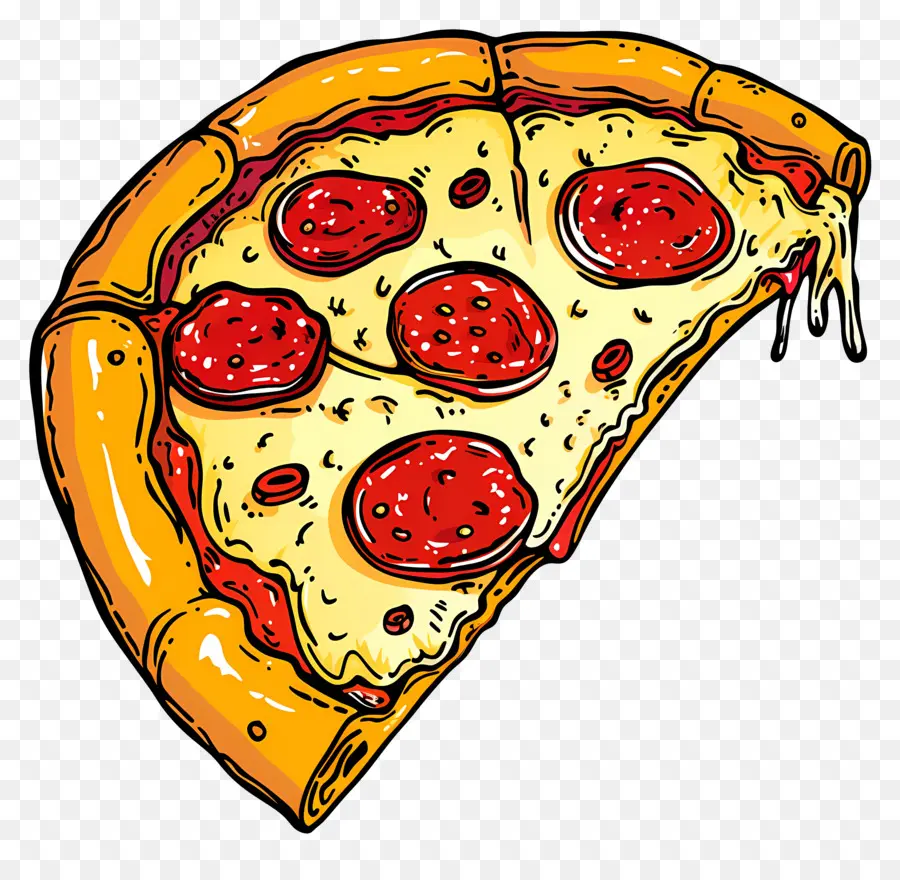 Pizza De Calabresa，Fatia De Pizza PNG