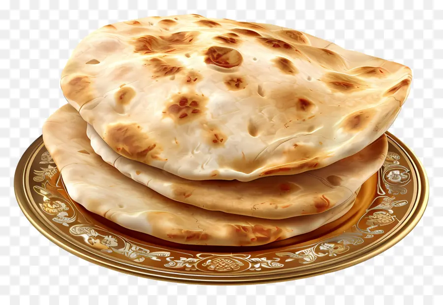 Pão Pita，Pão Naan PNG