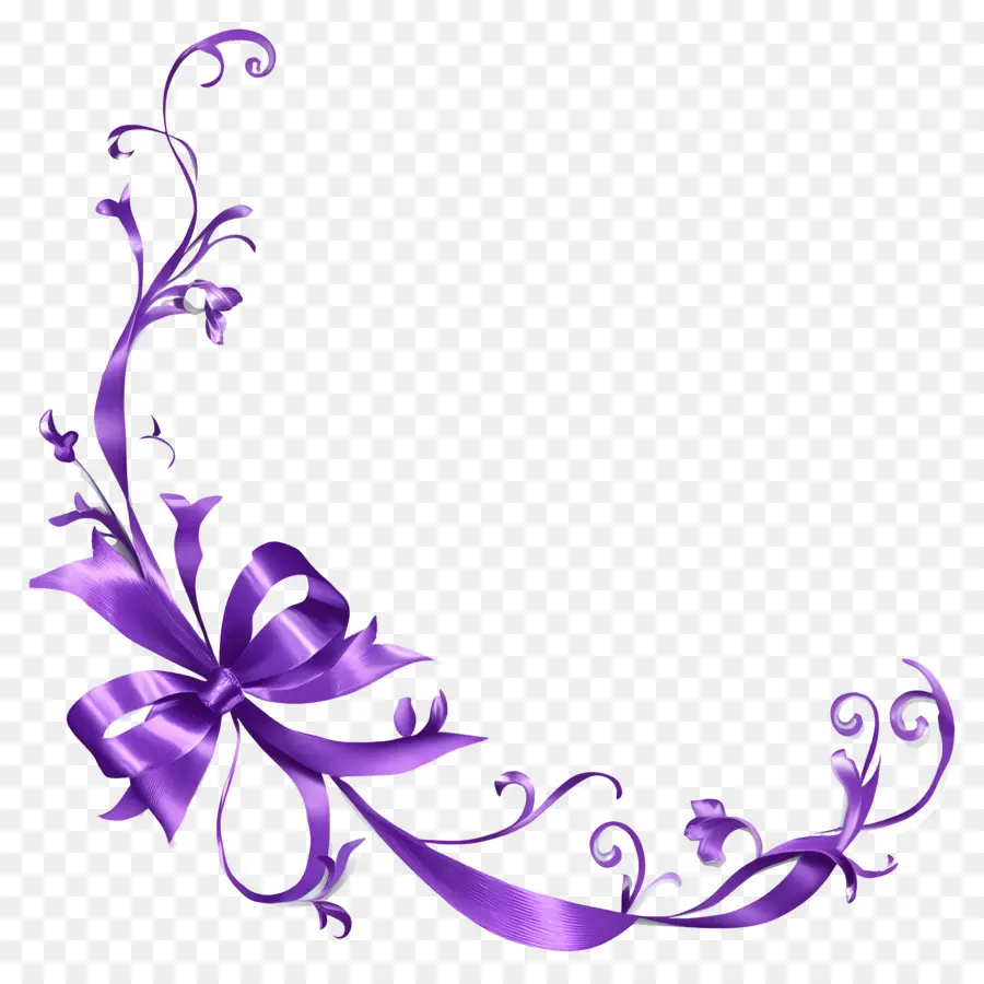 Roxo，Canto Floral Vermelho PNG