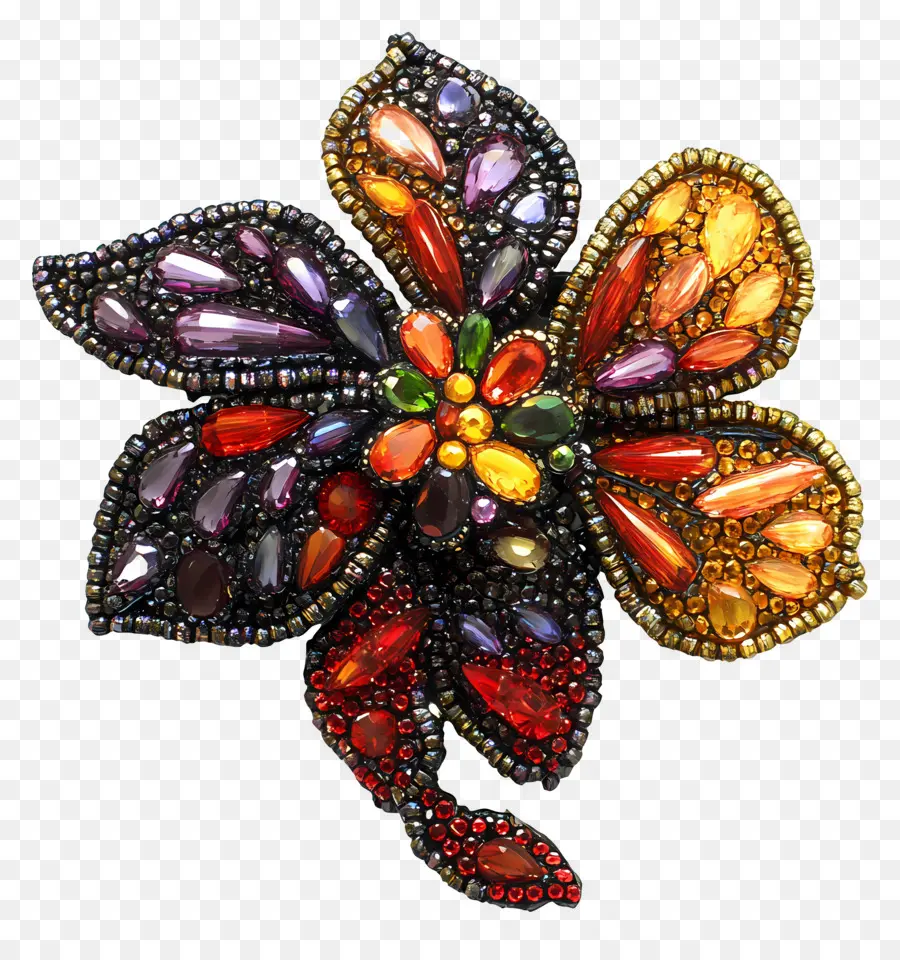 Broche，Flor Frisada PNG