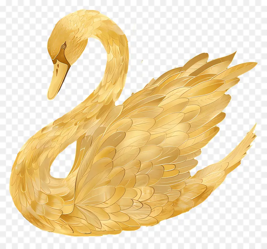 Cisne，Cisne Dourado PNG