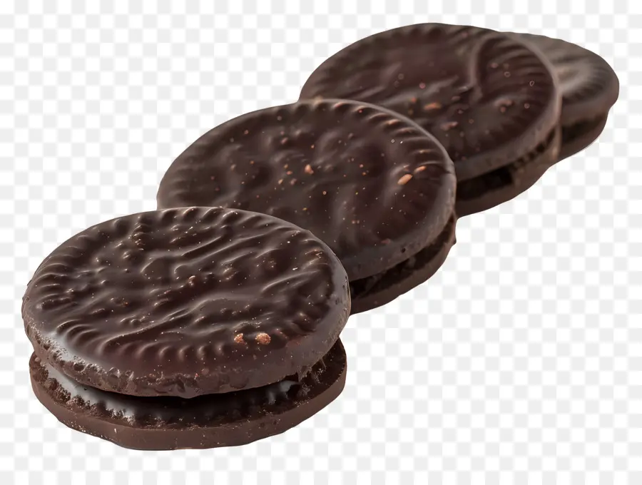 Biscoitos De Chocolate，Sobremesa PNG