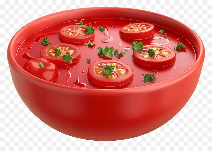 Sopa De Tomate，Tigela PNG