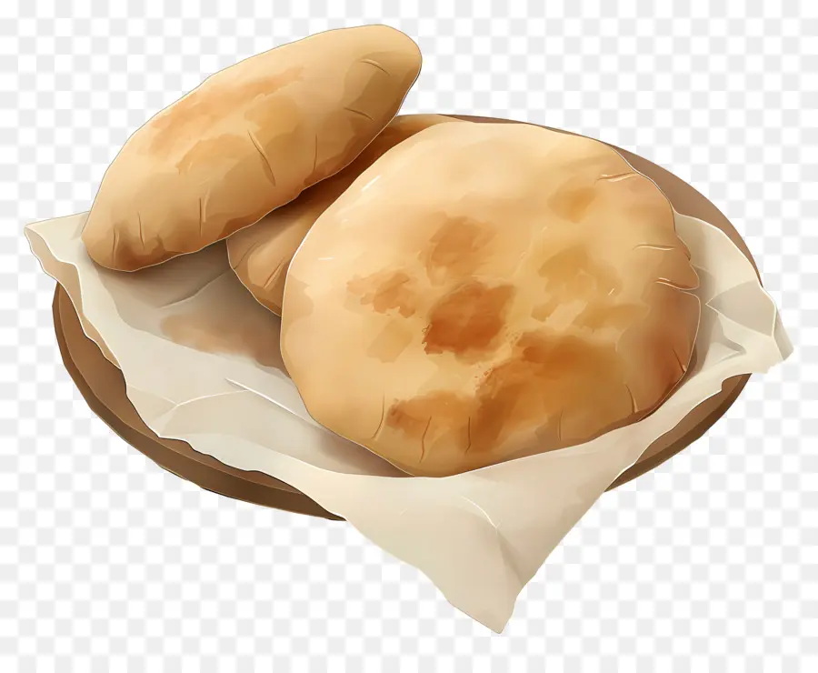 Pão Pita，Pão PNG