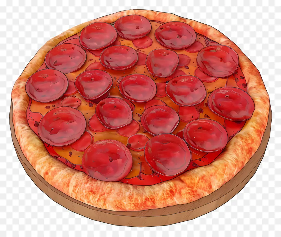 Pizza De Calabresa，Pizza PNG