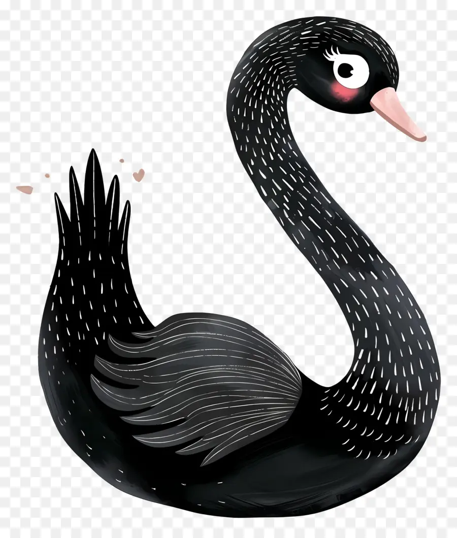 Cisne Negro，Pássaro PNG