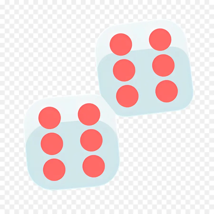 Dados De Cassino，Dados PNG