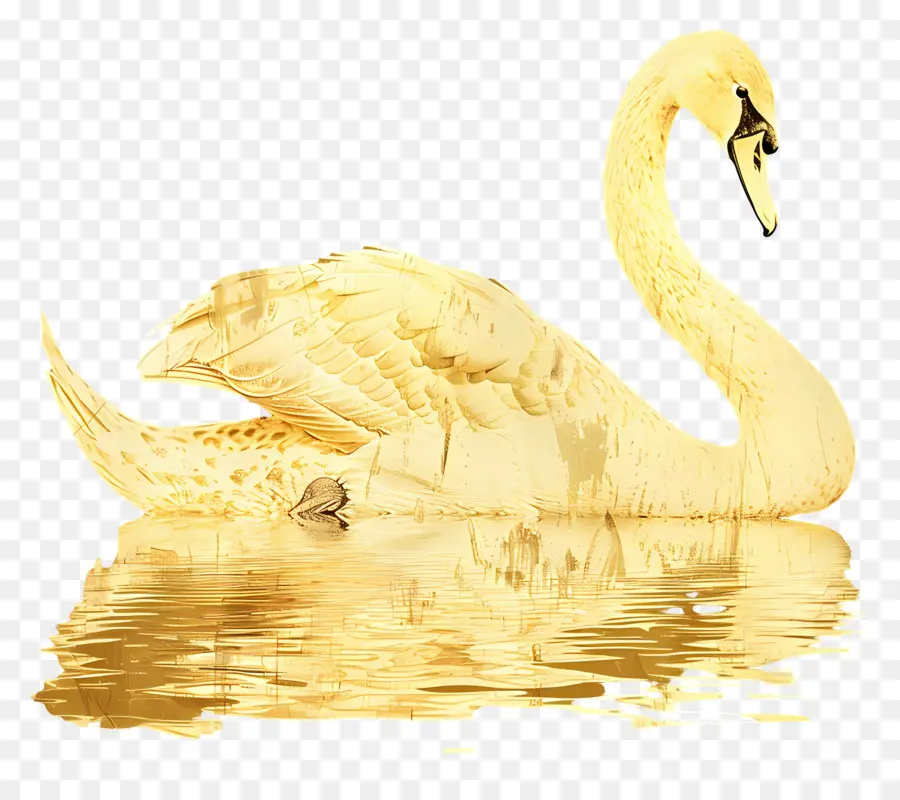 Cisne，Cisne Dourado PNG