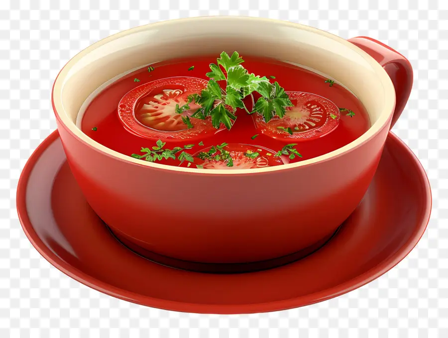 Sopa De Tomate，Tigela PNG