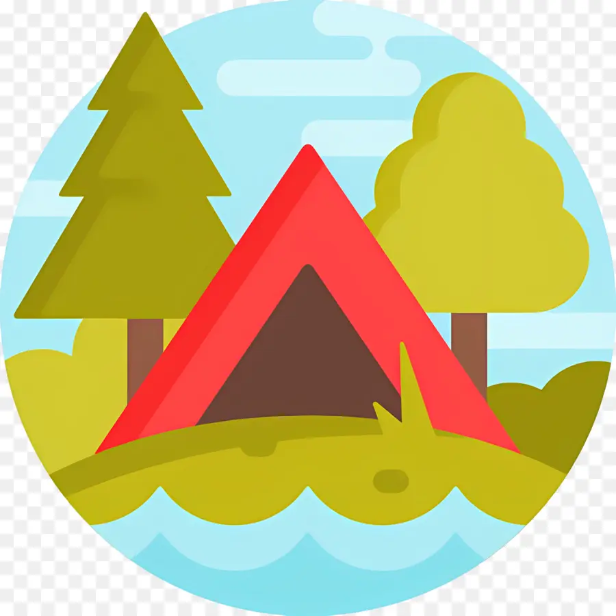 Barraca De Acampamento，Floresta PNG