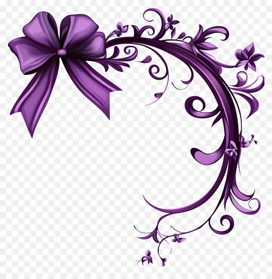 Roxo，Canto Floral Vermelho PNG