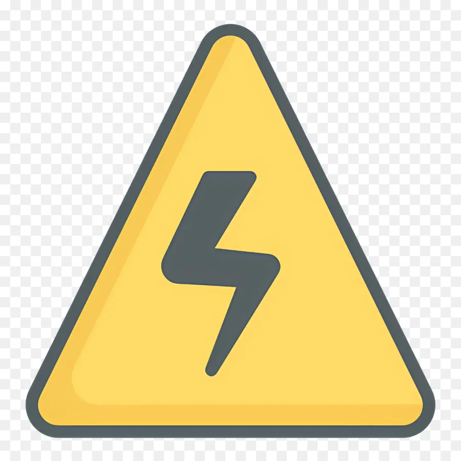 Aviso Elétrico，Sinal De Alerta Elétrico PNG