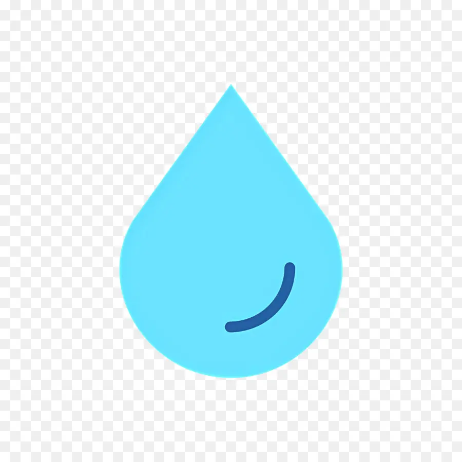 Gota De água，Gota De água Azul PNG