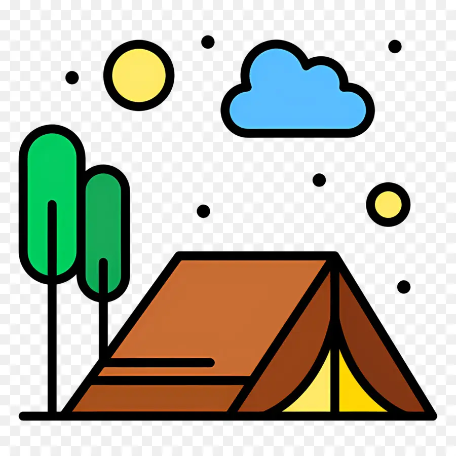 Barraca De Acampamento，Barraca PNG