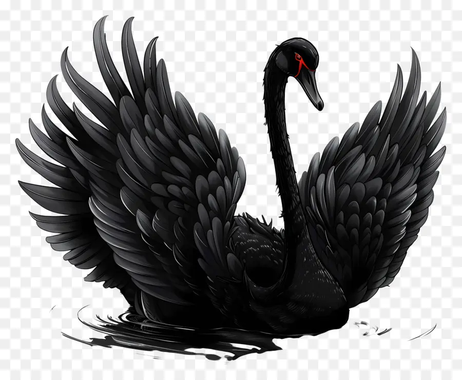 Cisne Negro，Pássaro PNG