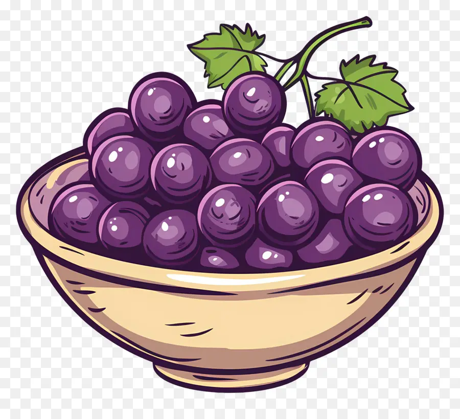 Tigela De Uvas，Uvas PNG