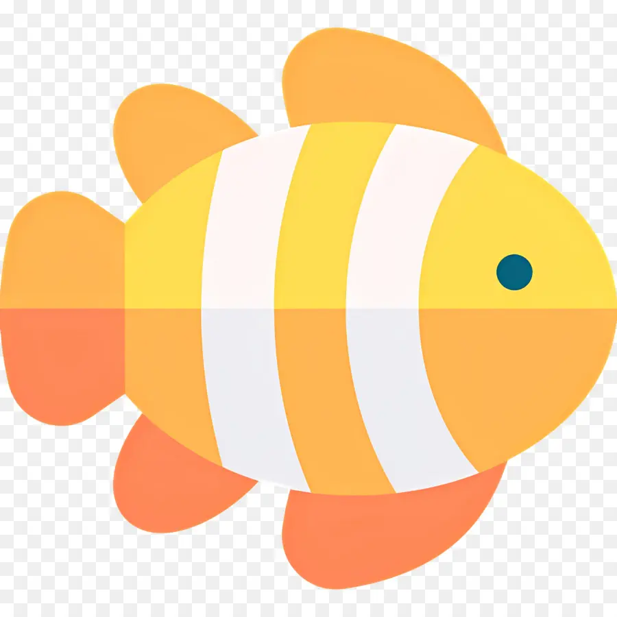 Peixe Palhaço，Peixe De Desenho Animado PNG