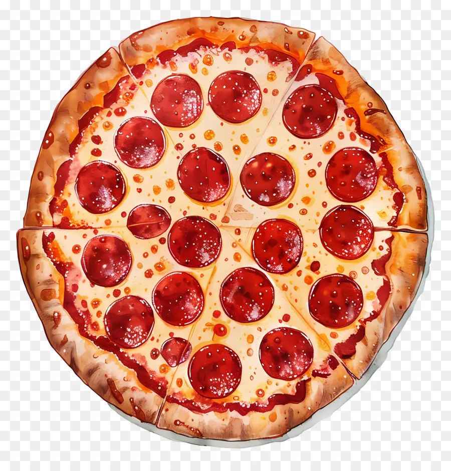 Pizza De Calabresa，Pizza PNG