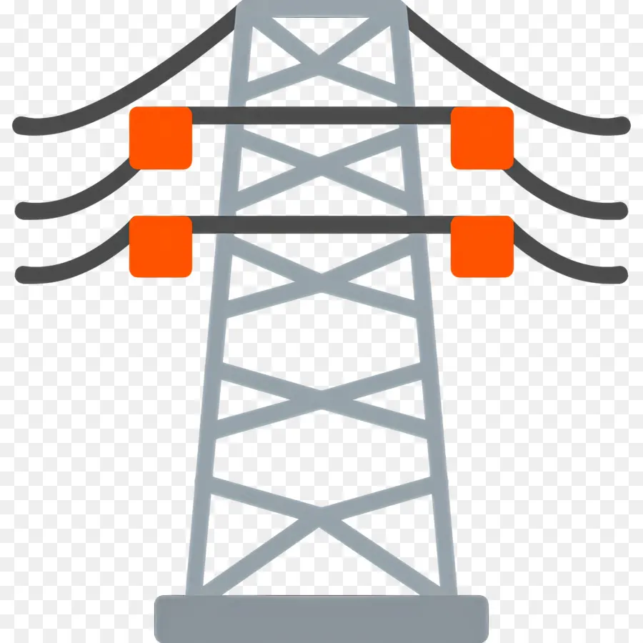 Transmissão Elétrica，Torre Elétrica PNG