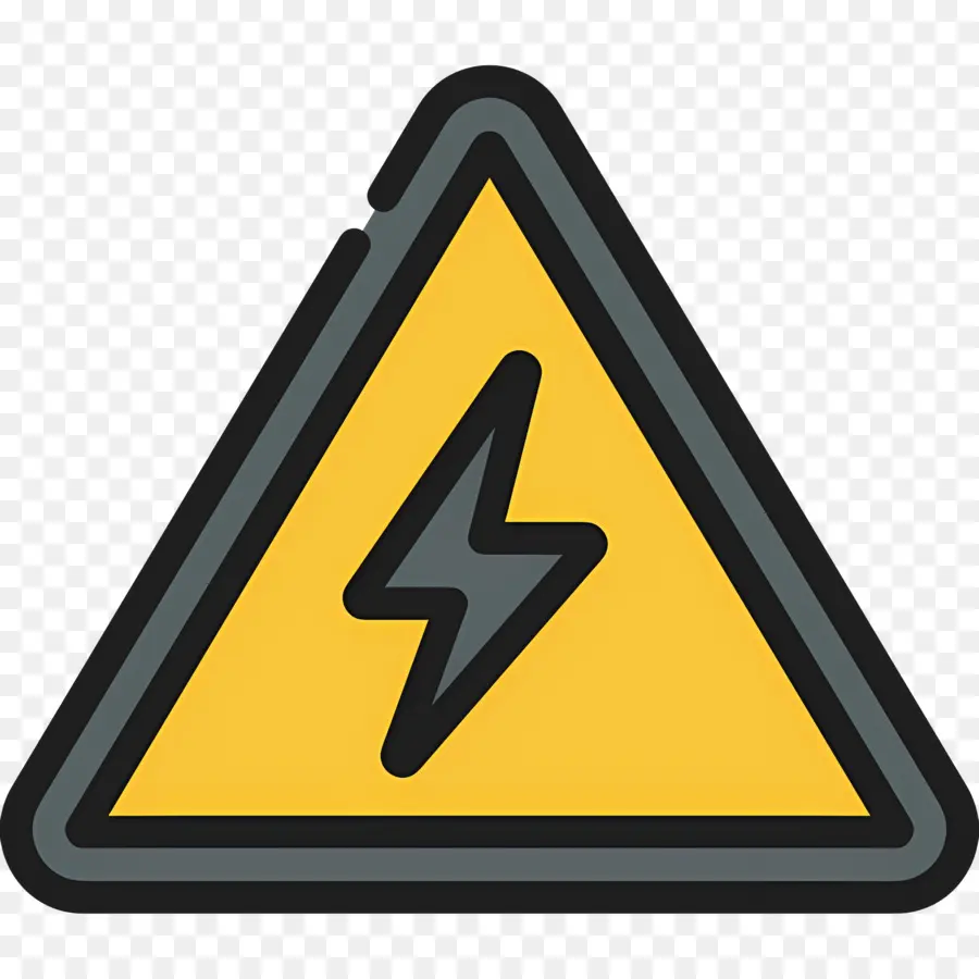 Aviso Elétrico，Sinal De Alerta Elétrico PNG