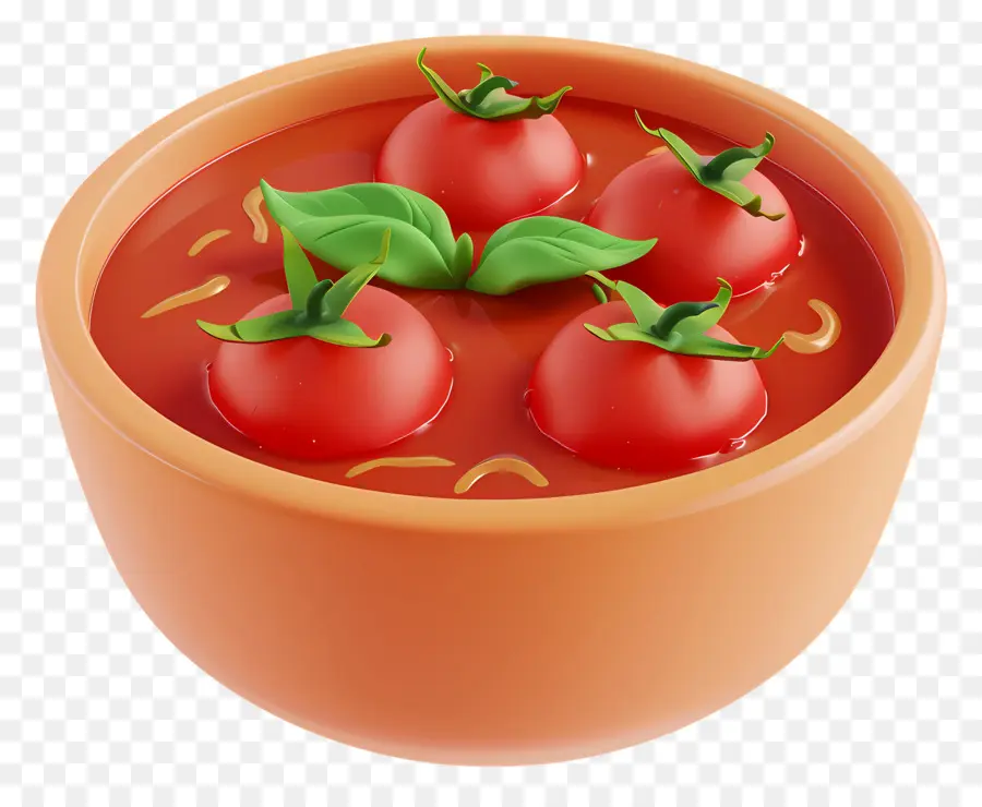 Sopa De Tomate，Tigela PNG