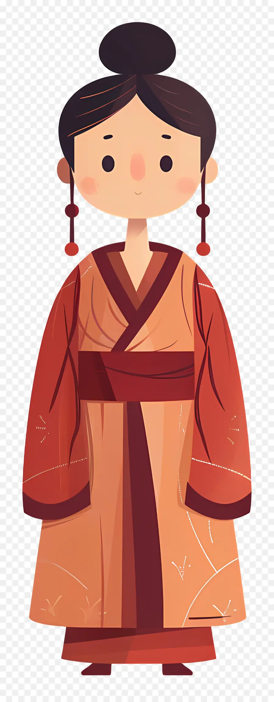 Mulher Em Vestido Tradicional，Tradicional PNG