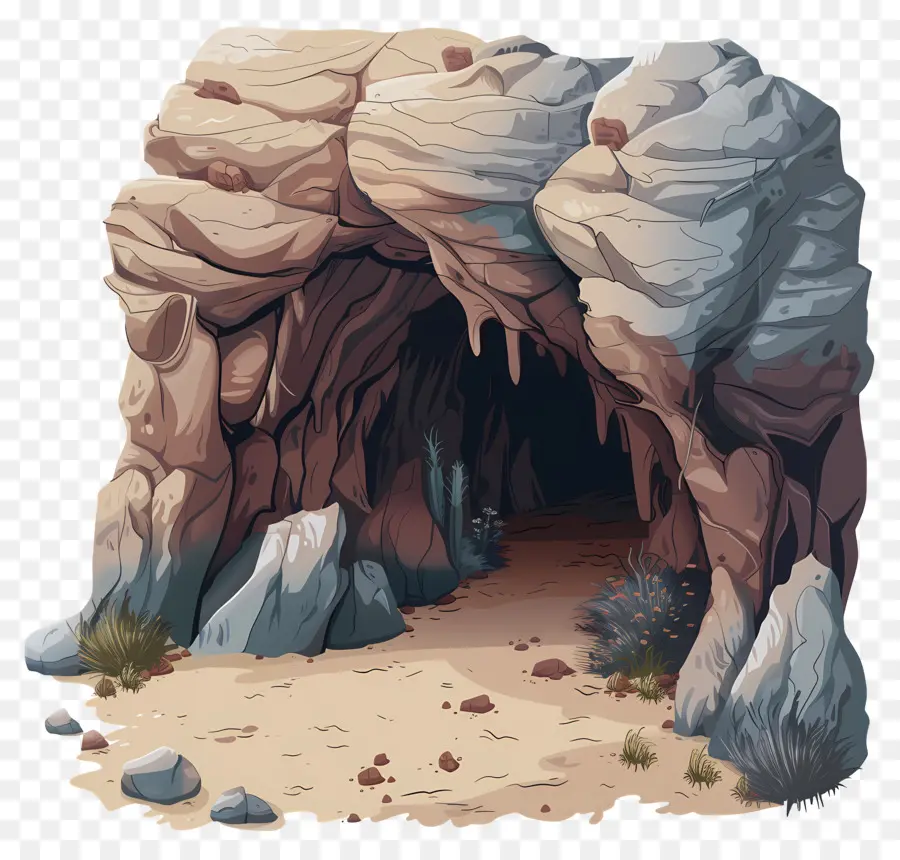 Caverna Subterrânea，Caverna De Gelo PNG