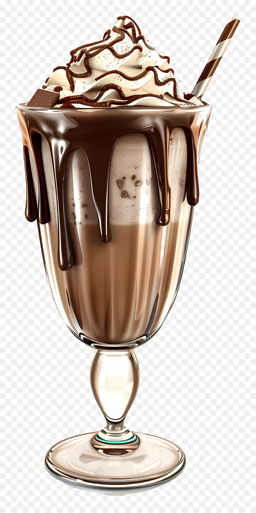 Batido De Chocolate，Sobremesa PNG