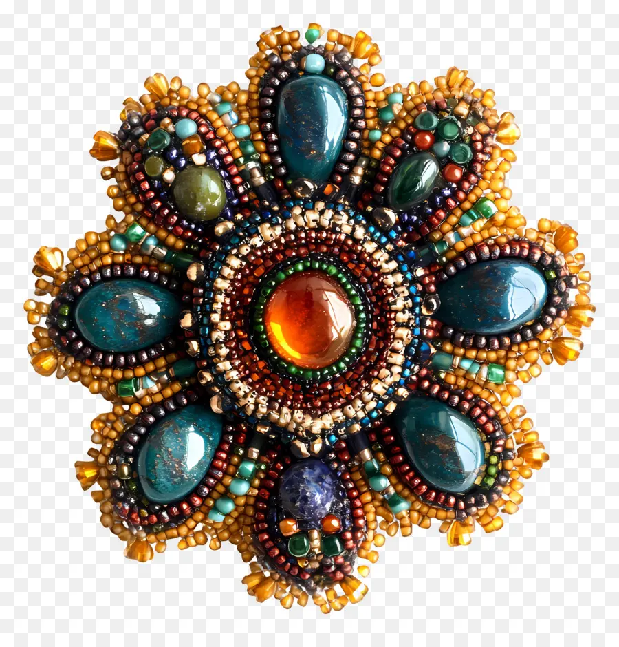 Broche，Broche De Miçangas PNG