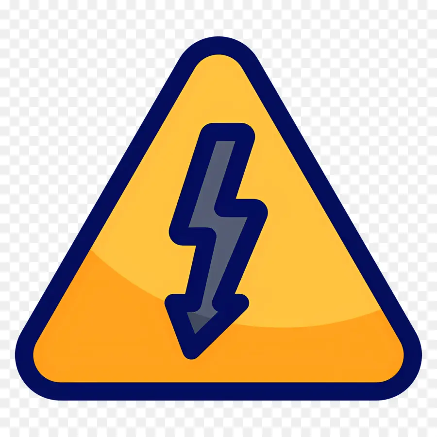 Aviso Elétrico，Sinal De Alerta Elétrico PNG