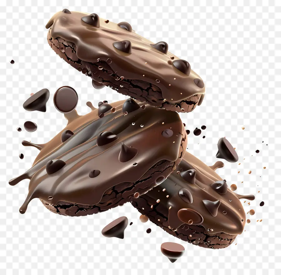 Biscoitos De Chocolate，Biscoitos PNG