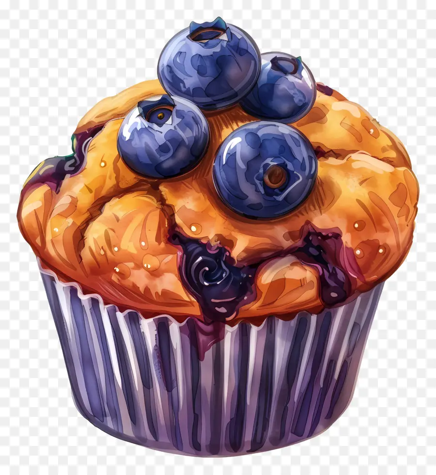 Muffin De Mirtilo，Mirtilo PNG