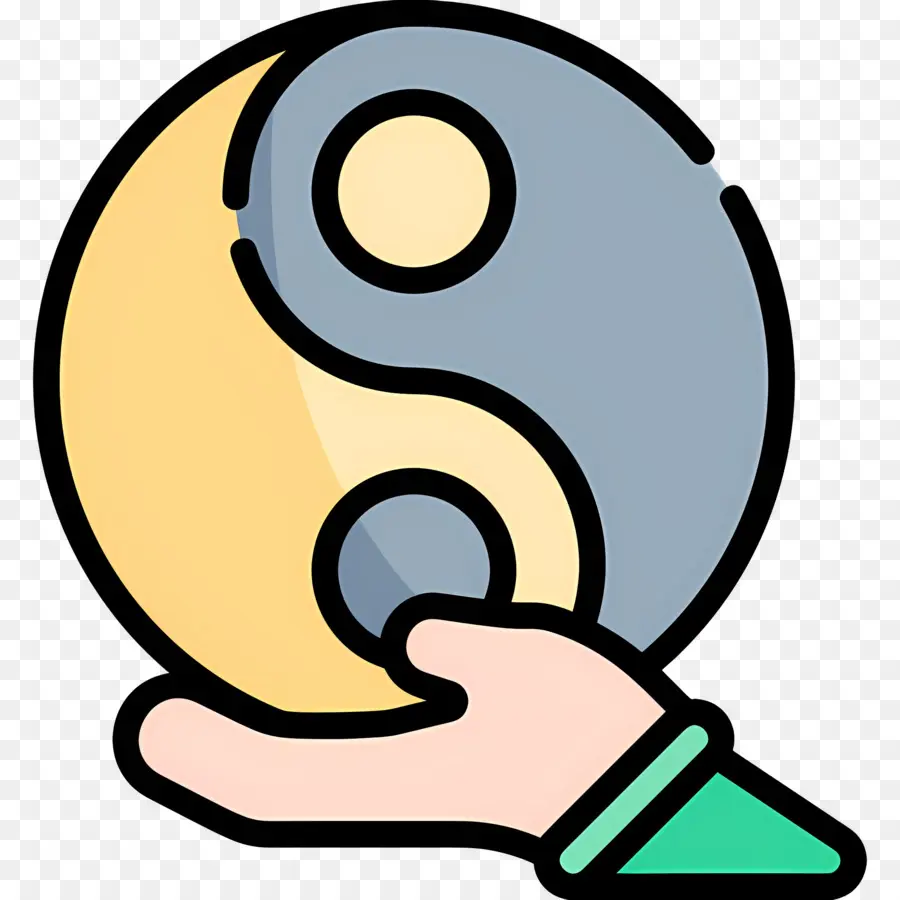 Yin Yang，Equilíbrio PNG