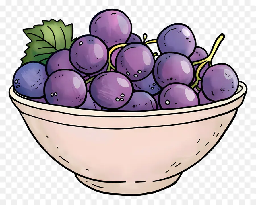 Tigela De Uvas，Mirtilos PNG