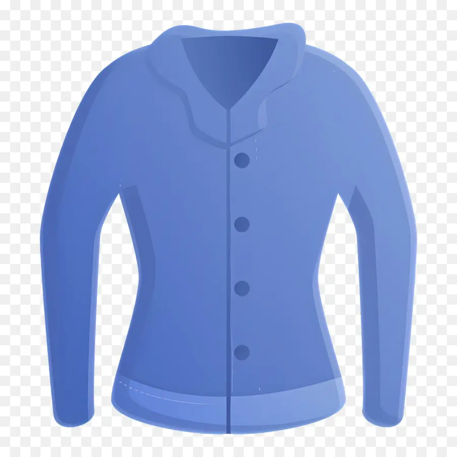 Camisa，Jaqueta Azul PNG