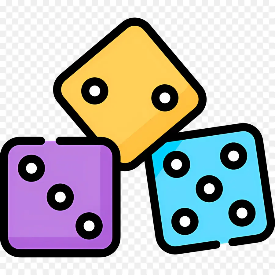 Dados De Cassino，Dados PNG