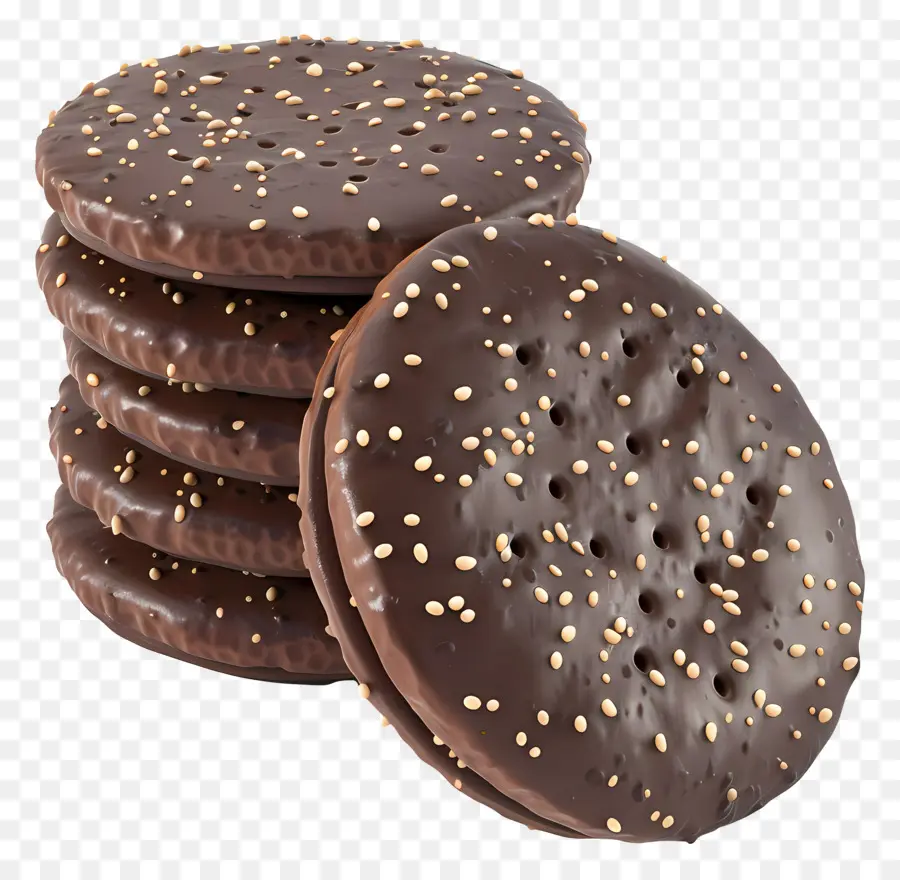 Biscoitos De Chocolate，Lanche PNG