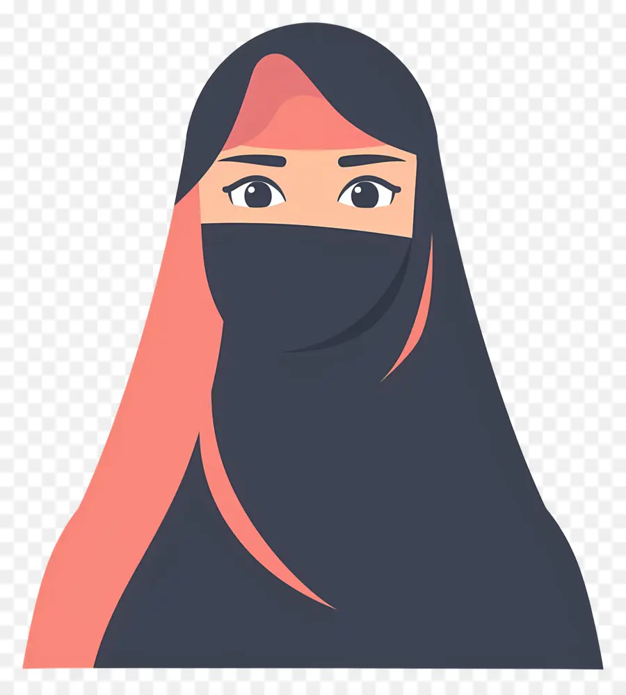 Mulher Em Niqab，Mulher Em Hijab PNG