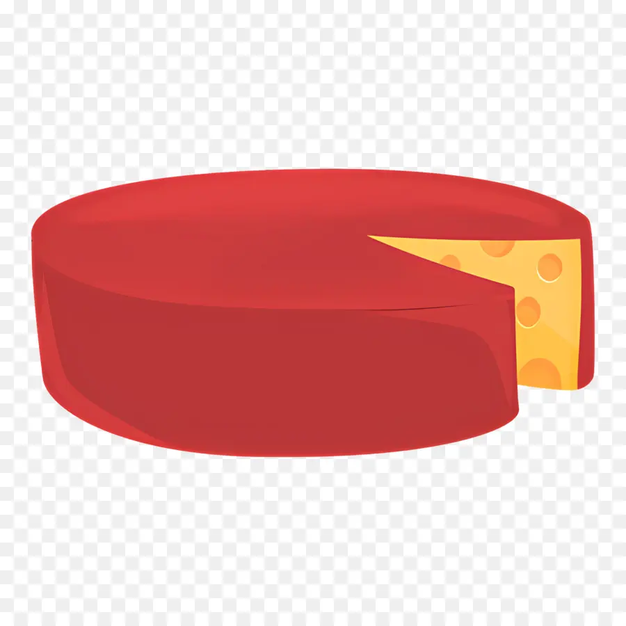 Roda De Queijo，Queijo Vermelho PNG