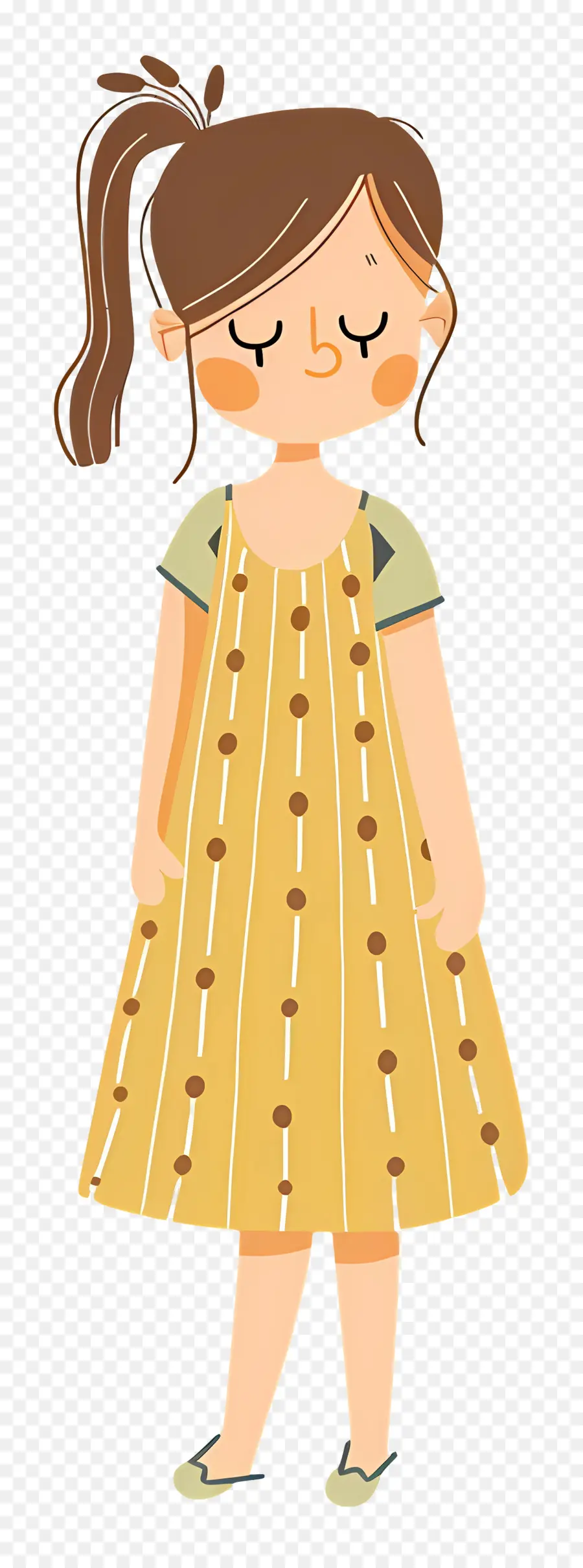 Garota De Vestido，Garota PNG