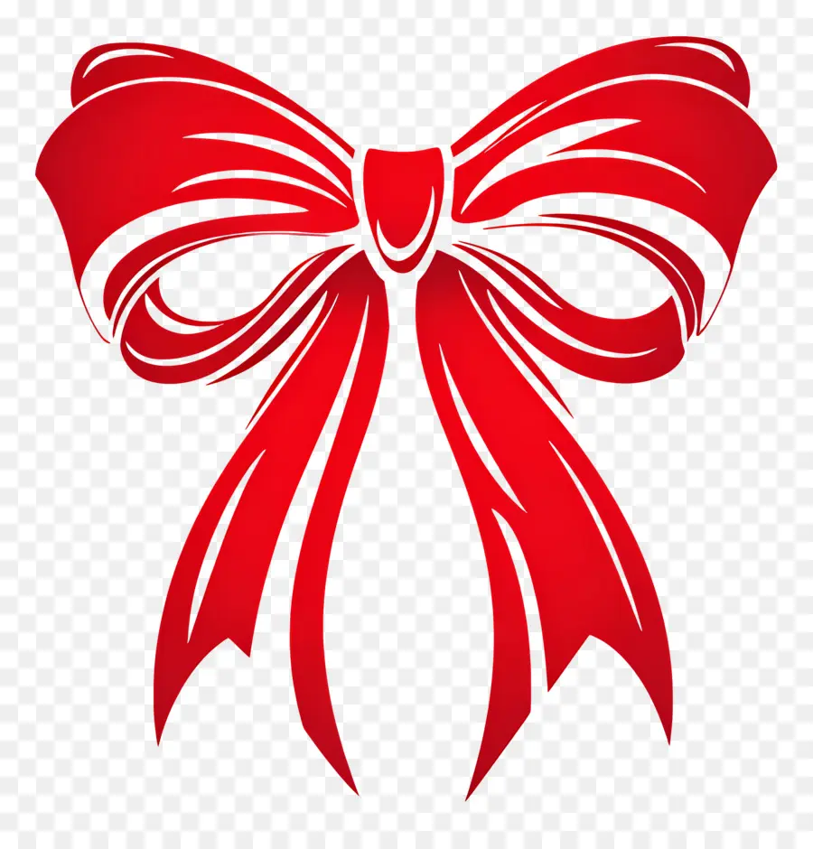 Fita De Natal，Laço Vermelho PNG