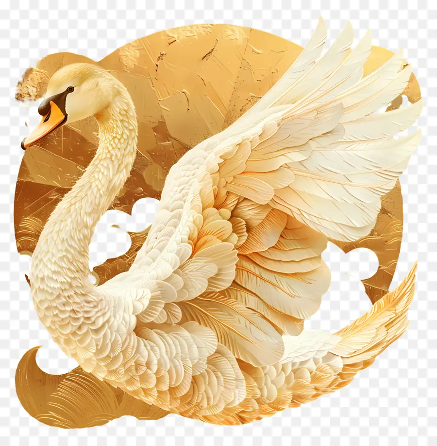 Cisne，Pássaro PNG