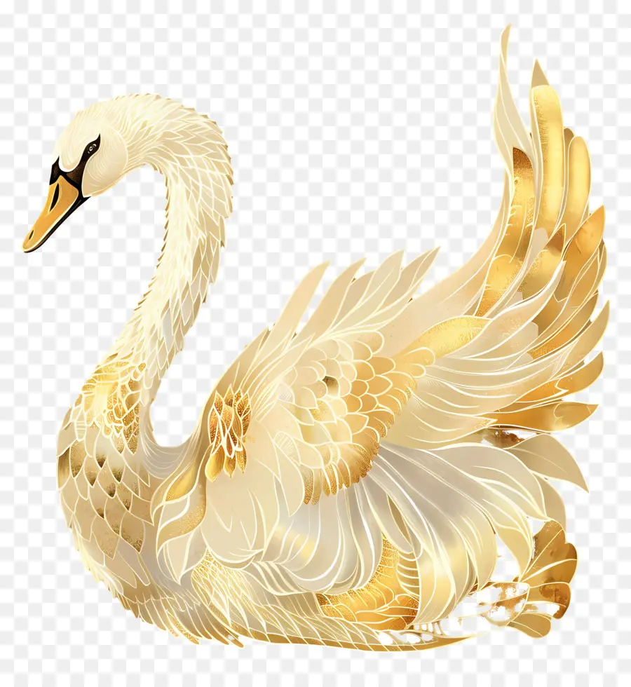 Cisne，Cisne Dourado PNG