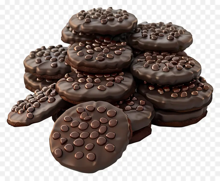 Biscoitos De Chocolate，Chocolate PNG