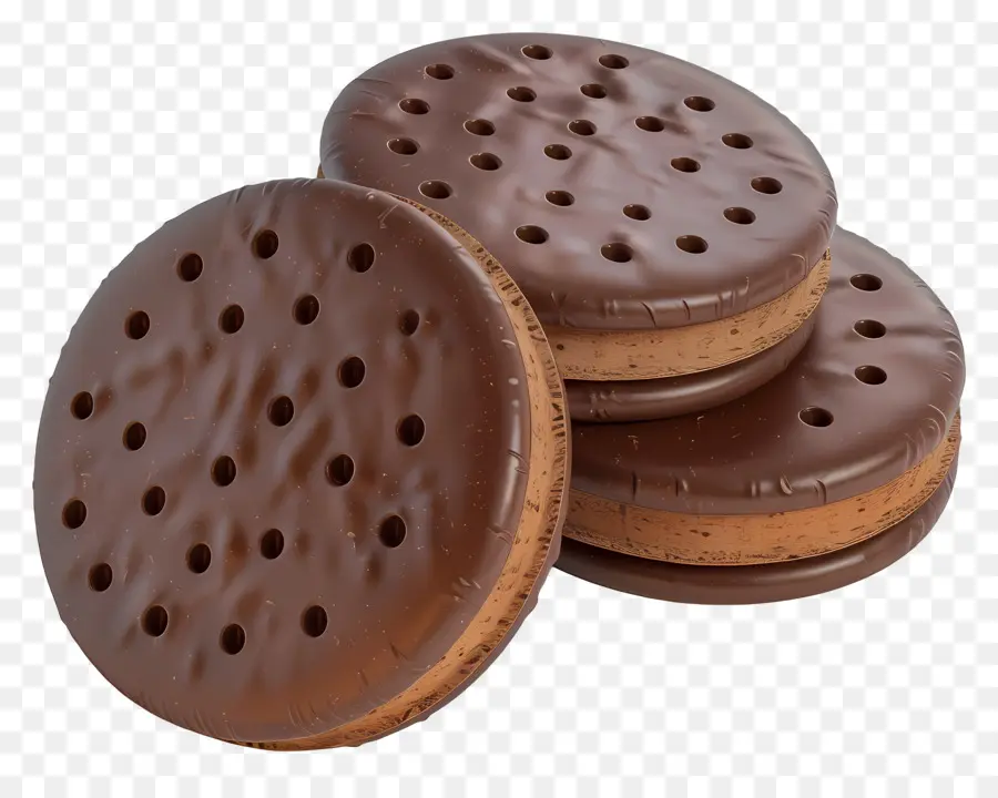 Biscoitos De Chocolate，Biscoitos PNG